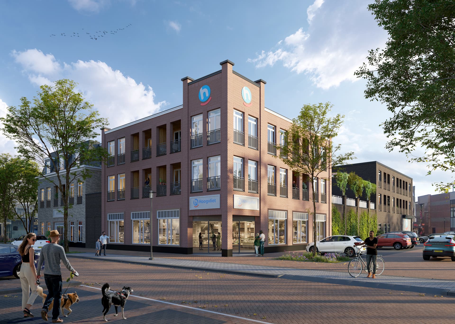 hooge gracht lisse appartementen nieuwbouw